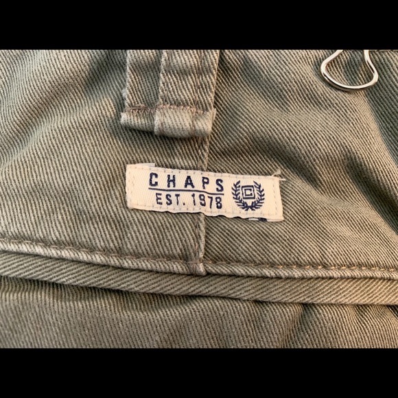 Chaps Military Green Cargo Pant - Picture 2 of 4